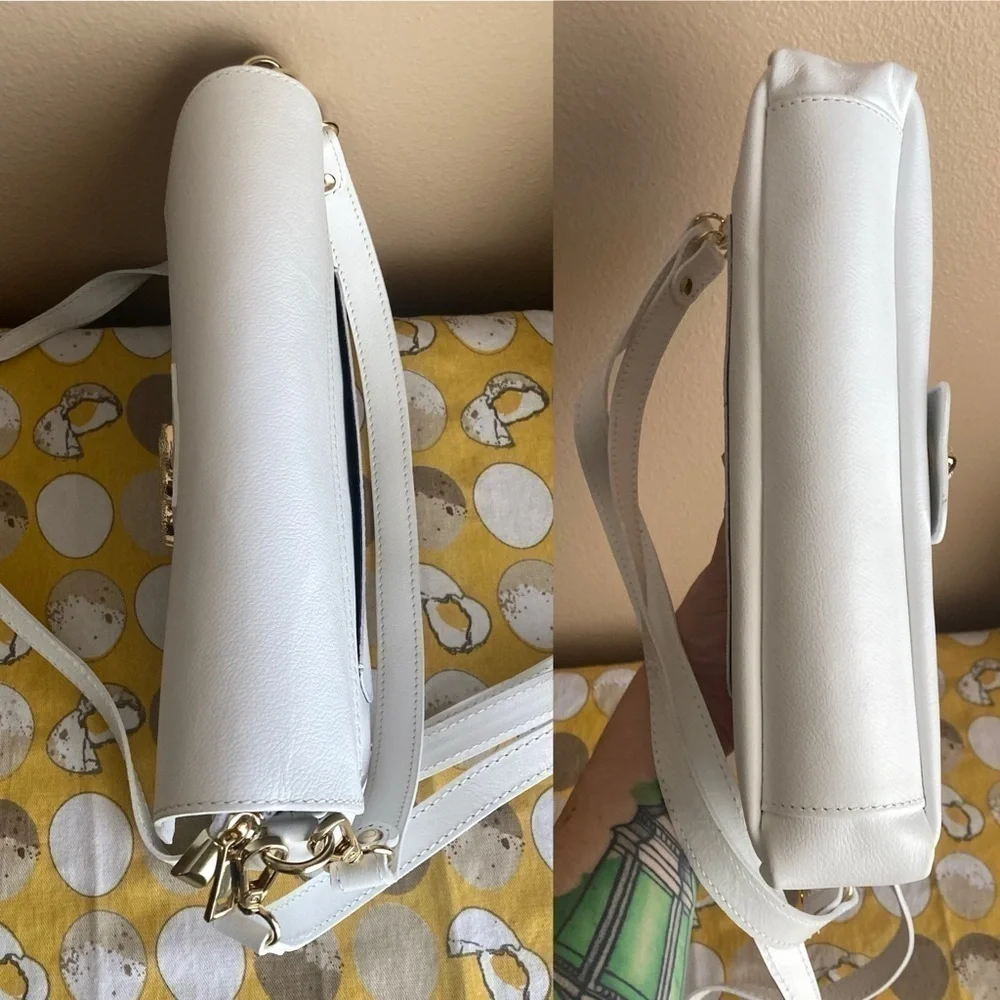 House of Harlow 1960 white snake crossbody bag - Picture 9 of 16